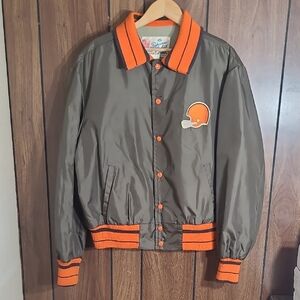 NFL Brown and Orange Performance Jacket